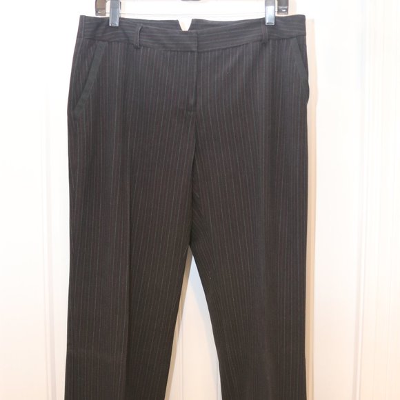 I.N. Studio Pants - I.N. Studio Dress/Work Pants Black w/Red Stitching